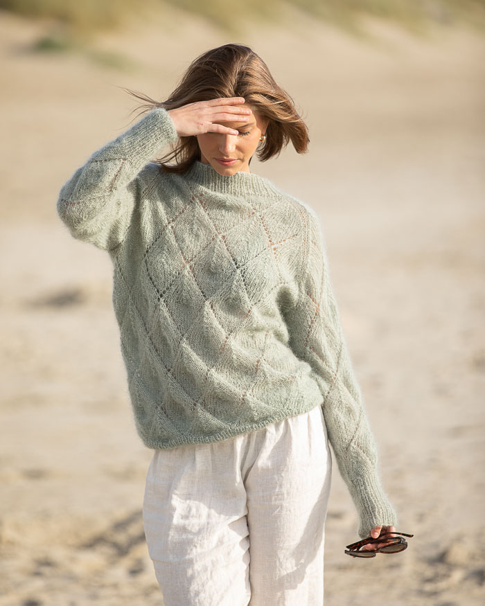 Sisik pitsineulepaita | Viking Garn 2223-1 ohje