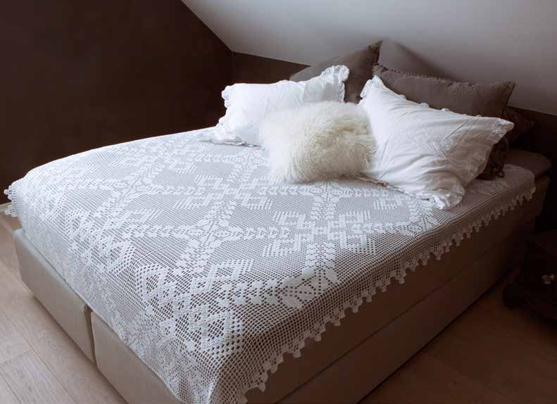 [Y7350037] Virkattu sängynpeite | Viking Garn 1406-3 ohje