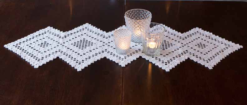 Virkattu kaitaliina | Viking Garn 1406-2 ohje