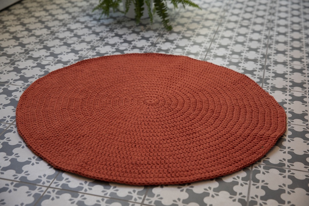 Virkattu kylpyhuoneen matto | Viking Garn 2002-2 ohje