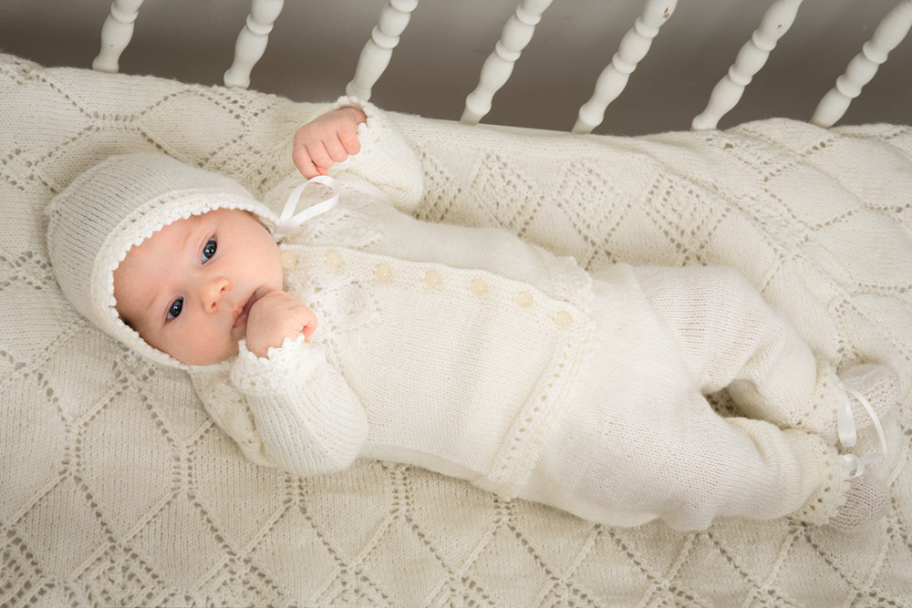 Vauvan Lykkeliten asusetti | Viking Garn 1509-4 ohje