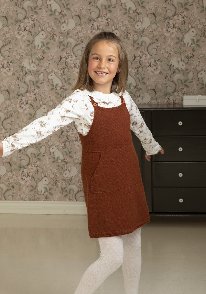 Lapsen Katla neulemekko | Viking Garn 2225-4 ohje