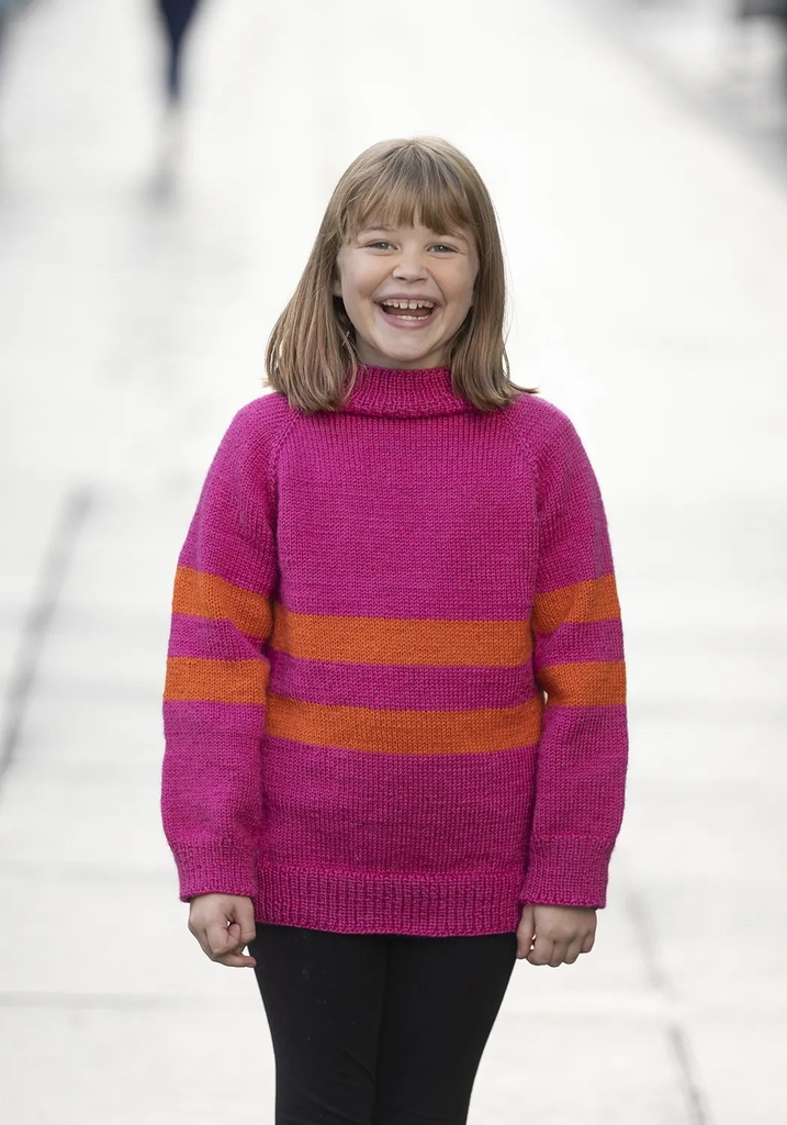 Lapsen Tinde neulepusero | Viking Garn 2233-6 ohje