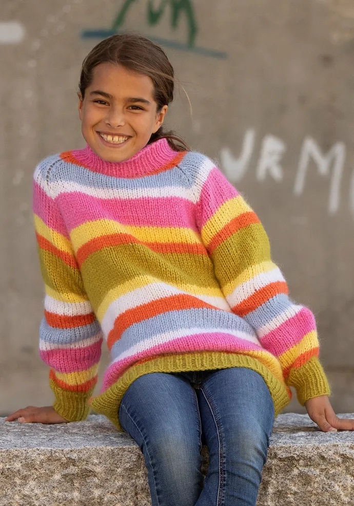 [Y7360068] Lapsen Malia neulepusero | Viking Garn 2228-2 ohje