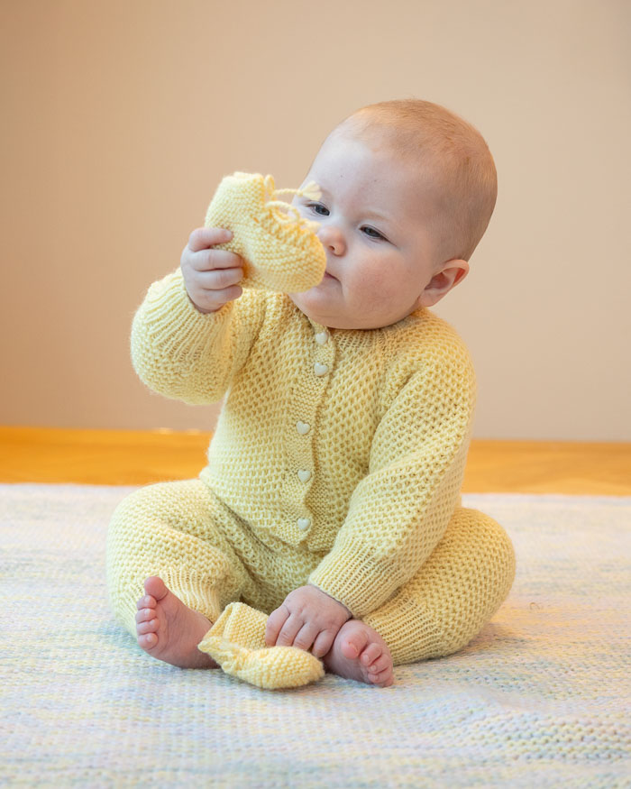 Vauvan Honey neulehaalari ja asusteet | Viking Garn 2506-5 ohje