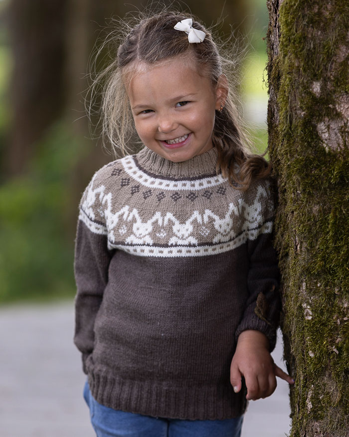 Lasten Harepus kirjokaarrokepaita | Viking Garn 2424-6 ohje