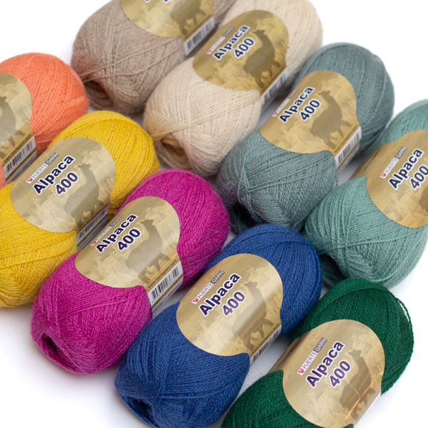 [H4A] Alpaca 400 50g Hjertegarn