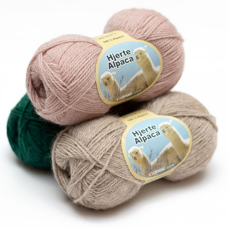 [HA] Hjerte Alpaca 50g Hjertegarn