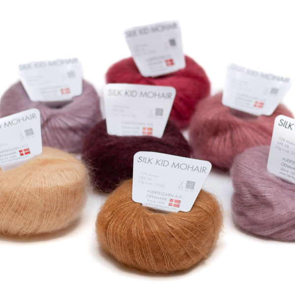 [HSKM] Silk Kid Mohair 25g Hjertegarn