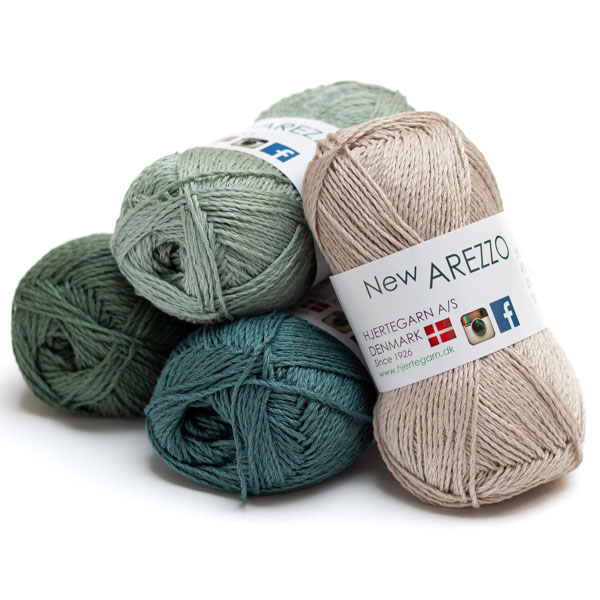 [HAR] New Arezzo 50g Hjertegarn