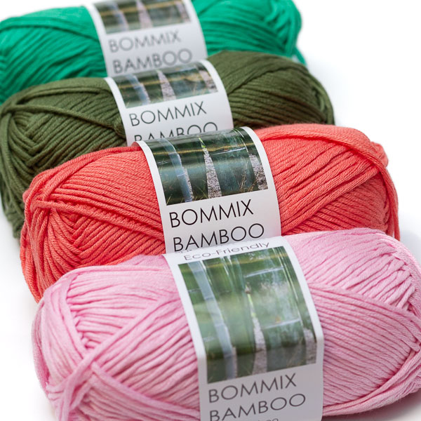 [HB] Bommix Bamboo 50g Hjertegarn