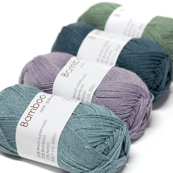 [HBW] Bamboo Wool 50g Hjertegarn