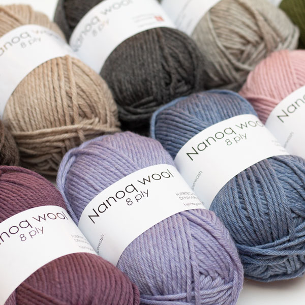 [HNQ] Nanoq wool 100g Hjertegarn