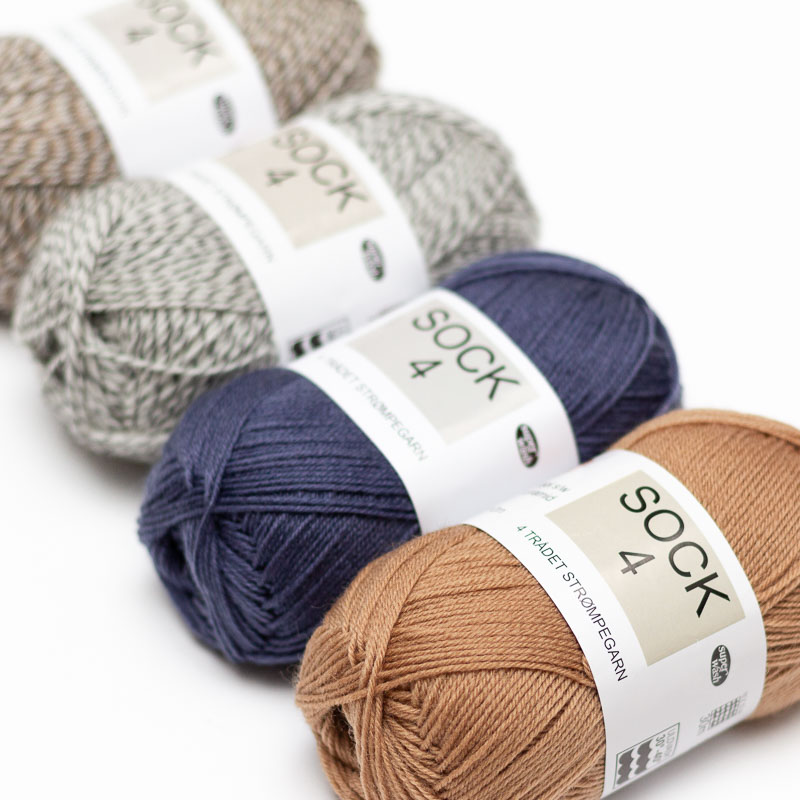 [HSO] Hjerte Sock 4 50g Hjertegarn