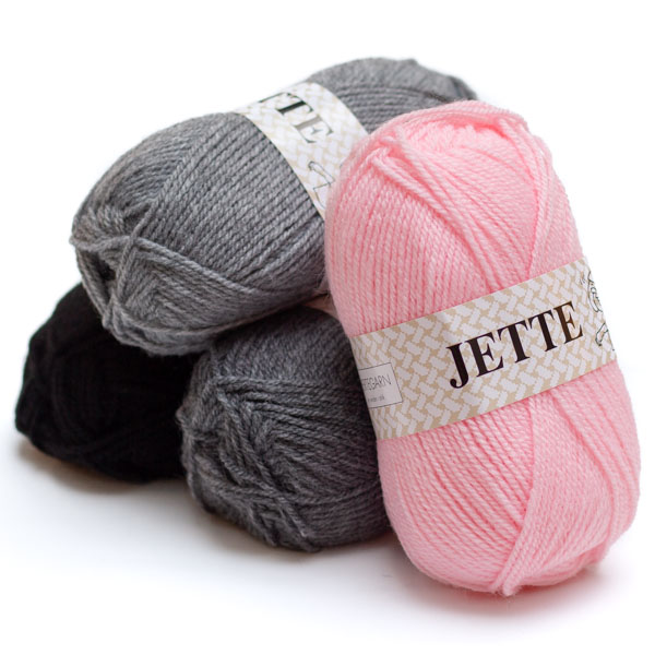 Jette 50g Hjertegarn