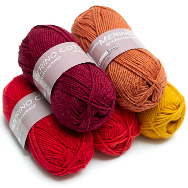 Merino Cotton 50g Hjertegarn