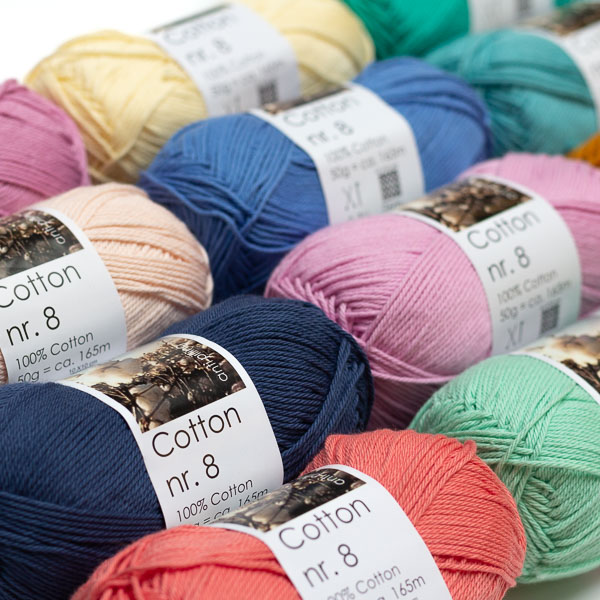 Cotton nr. 8 50g Hjertegarn