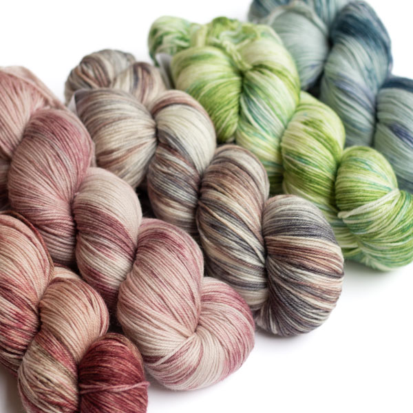 [HARMHD] Armonia Hand Dyed 100g Hjertegarn