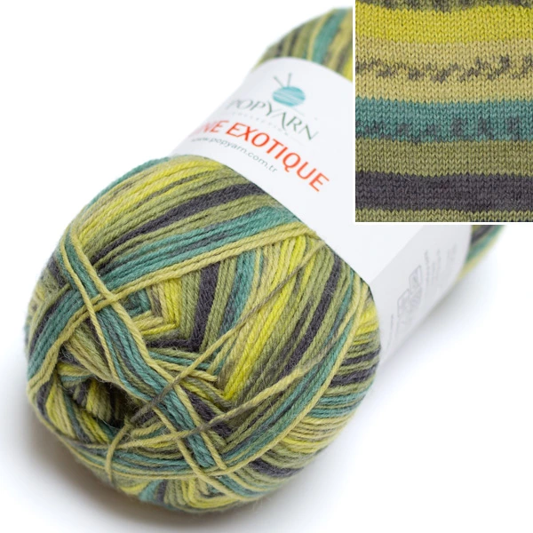 [JULEII] Laine Exotique II-laatu 100g Popyarn