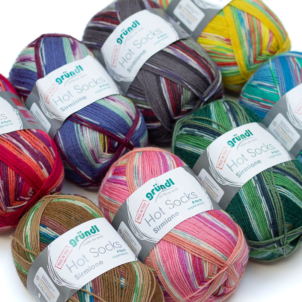 [JUS4] Hot Socks Sirmione 4-fach 100g Gründl