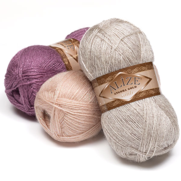 Angora Gold Simli 100 g Alize