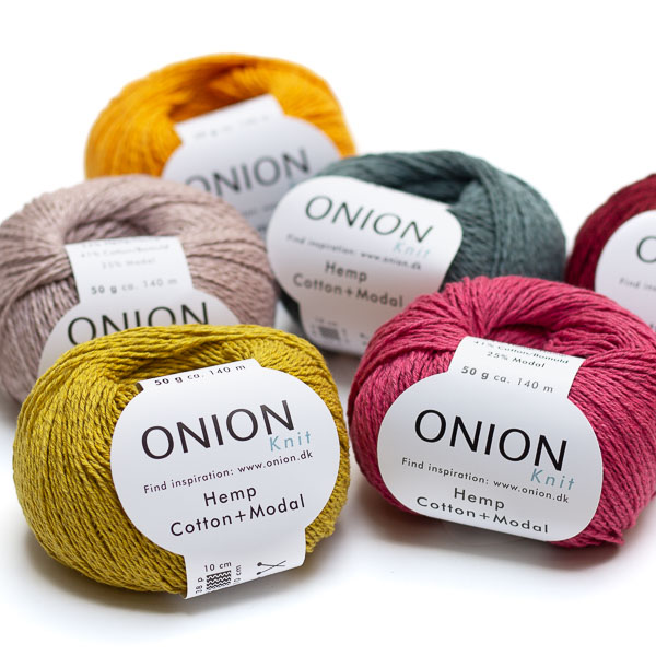 Hemp+Cotton+Modal 50g Onion