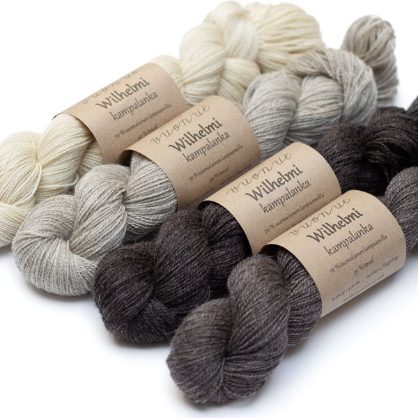 Wilhelmi kampalanka värjäämätön 100g Vuonue