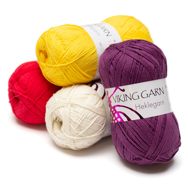 [VGH] Heklegarn 12/4 100g Viking