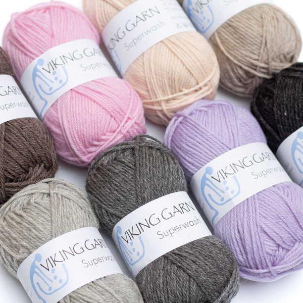 Superwash 50g Viking Garn